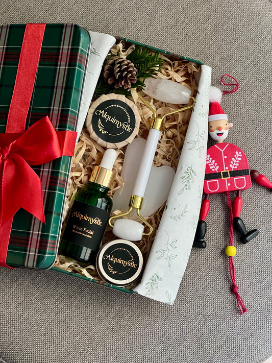 Kit navideño de cuidado facial